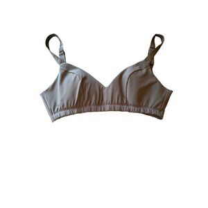 Junipers Women's Adjustable Black Swim Top Bralette L - Made In USA Recycled Pol